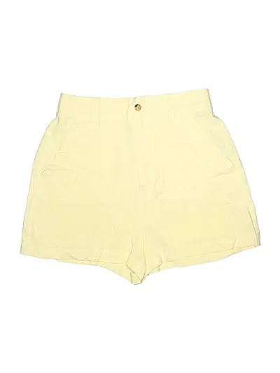 Pre-owned Walter Baker Shorts In Yellow