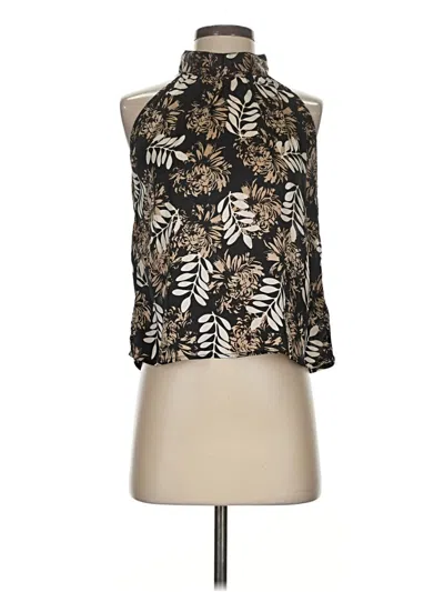 Pre-owned Walter Baker Sleeveless Blouse In Black