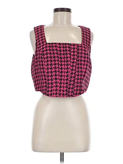 Pre-owned Walter Baker Sleeveless Blouse In Pink