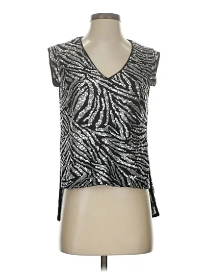 Pre-owned Walter Baker Sleeveless Blouse In Silver