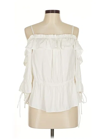 Pre-owned Walter Baker Sleeveless Blouse In White