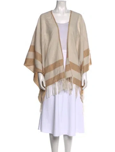 Pre-owned Walter Baker Striped V-neck Sweater W/ Tags In Neutral