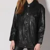 Walter Baker Sutton Jacket, Black - Vt Wash Leather
