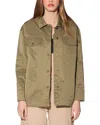Walter Baker Women's Sutton Point Collar Jacket In Green