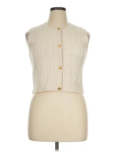 Pre-owned Walter Baker Sweater Vest In Ivory