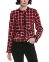 Walter Baker Taryn Jacket In Red