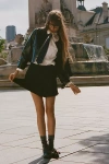Walter Baker Thalia Mini Skirt In Black