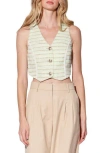 Walter Baker Tory Vest Top In Cabo Pista Green