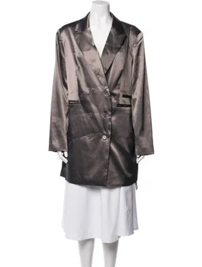 Pre-owned Walter Baker Trench Coat In Grey