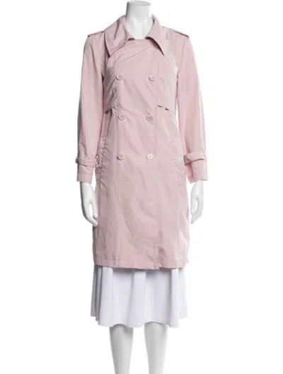 Pre-owned Walter Baker Trench Coat In Pink