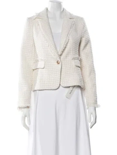 Pre-owned Walter Baker Tweed Pattern Blazer W/ Tags In Neutral