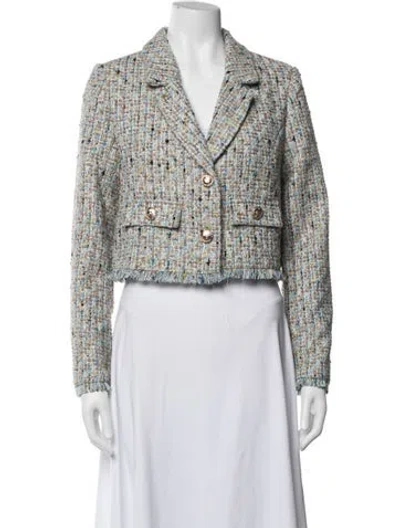 Pre-owned Walter Baker Tweed Pattern Blazer W/ Tags In Neutrals
