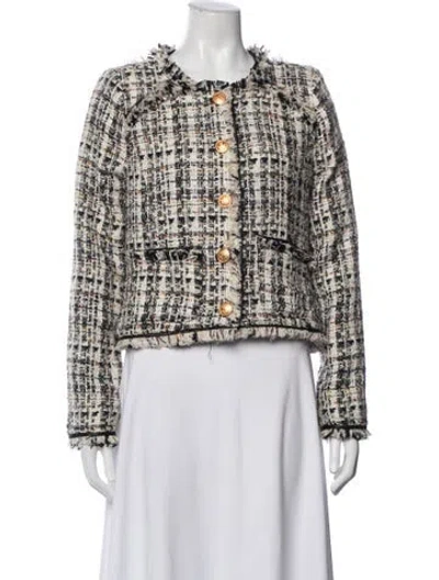 Pre-owned Walter Baker Tweed Pattern Jacket In Multi