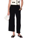 Walter Baker Tyrell Linen-blend Pant In Black