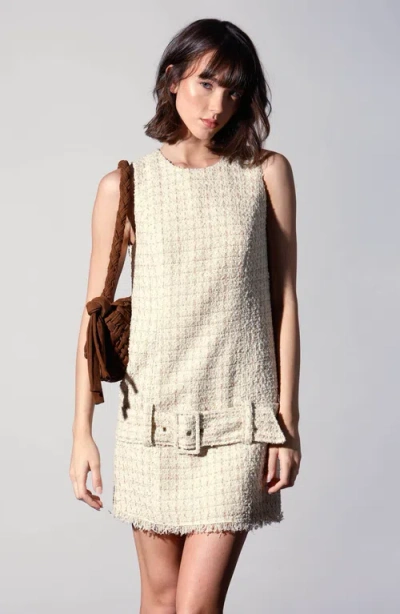 Walter Baker Vanna Dress In Neutral