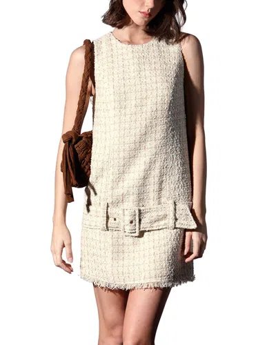 Walter Baker Vanna Dress In Neutral