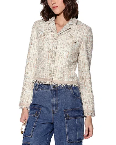 Walter Baker Veronica Jacket In Atlantic Tweed