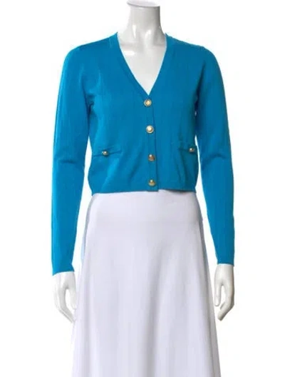 Pre-owned Walter Baker V-neck Sweater In Blue