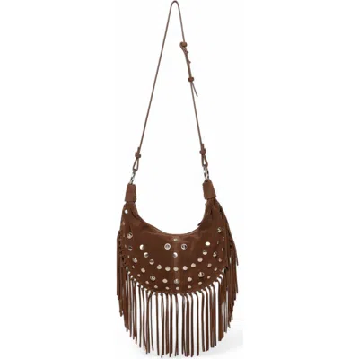 Walter Baker Willow Fringe Mini Hobo Handbag