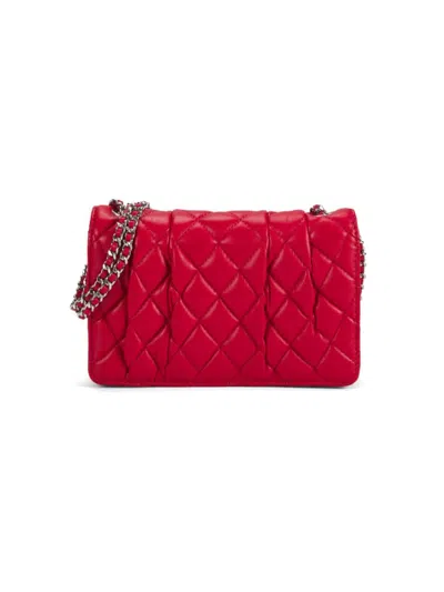 Walter Baker Women's Addison Quilted Leather Shoulder Bag In Red