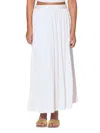 WALTER BAKER WOMEN'S AUDRINA SEERSUCKER A-LINE MAXI SKIRT