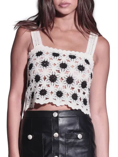 Walter Baker Women's Beverly Crochet Tank Top