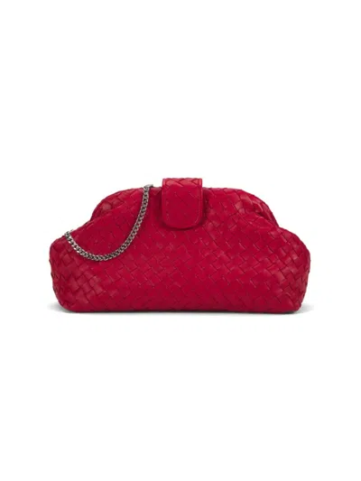 Walter Baker Women's Blair Leather Clutch In Red