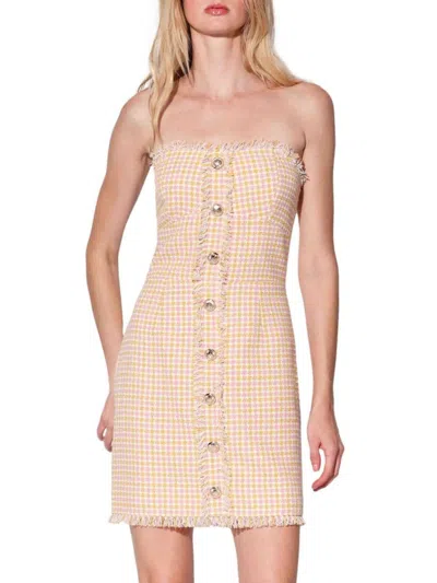 Walter Baker Bridget Dress In Gallery Tweed
