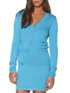 Walter Baker Women's Bright Blue Lillian Slim-fit Cardigan
