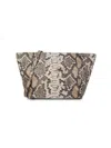 Walter Baker Women's Callie Snakeskin Print Leather Shoulder Bag In Multi