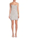 Walter Baker Cassidy Dress In Ice Sequin