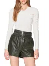 Walter Baker Women's Corinne Cutout Twist Top In White