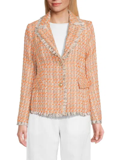 WALTER BAKER WOMEN'S DAMON PATTERN BLAZER