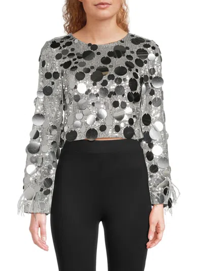 Walter Baker Denise Top In Silver