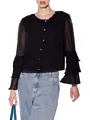 Walter Baker Women's Dua Layered Sleeve Top In Black