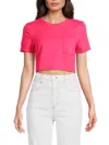 Walter Baker Halsey Top In Hot Pink