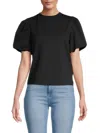 Walter Baker Women's Harley Puff Sleeve Top In Black