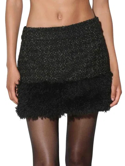 Walter Baker Women's Harper Shimmer Mini Skirt In Magic Tweed
