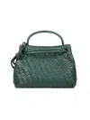 Walter Baker Women's Hazel Leather Top Handle Bag In Hunter