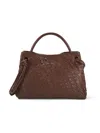 Walter Baker Women's Hazel Leather Top Handle Bag In Sepia