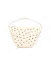 Walter Baker Women's Hendrix Studded Leather Shoulder Bag In Oyster