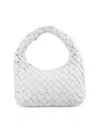 Walter Baker Indie Leather Hobo In Bright White
