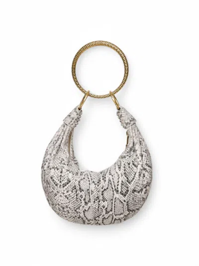 Walter Baker Women's Jane Mini Snake-embossed Leather Hobo Bag