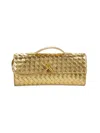 Walter Baker Women's Juliette Leather Clutch In Gold