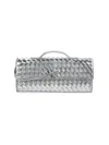 Walter Baker Women's Juliette Leather Clutch In Silver