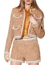 Walter Baker Leondra Cozy Fit Jacket In Honey