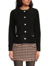 Walter Baker Women's Lolita Suede Button-front Jacket In Black