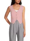 Walter Baker Luanna Vest In Pink