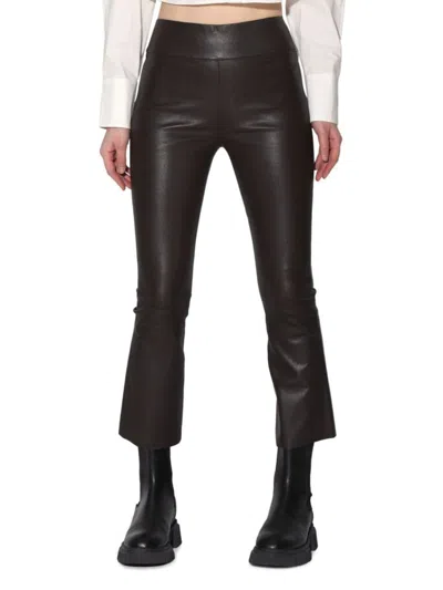 Walter Baker Luisa Pant In Mocha In Black