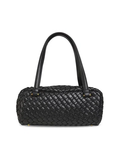 Walter Baker Women's Lyla Leather Barrel Bag In Black